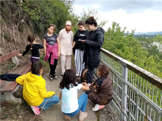 Sahmaran-Camp: Mädchen entdecken Selbstbehauptung und Natur. Foto: Frauenbegegnungsstätte Utamara