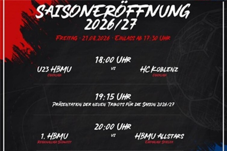 Saisoneröffnung des Handball Mülheim-Urmitz