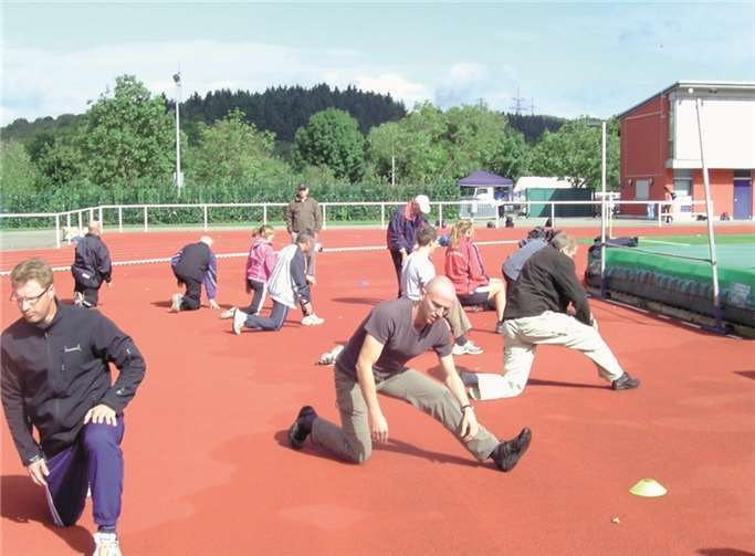 Saisonvorbereitung und Ausbildung der Sportabzeichenprüfer.privat