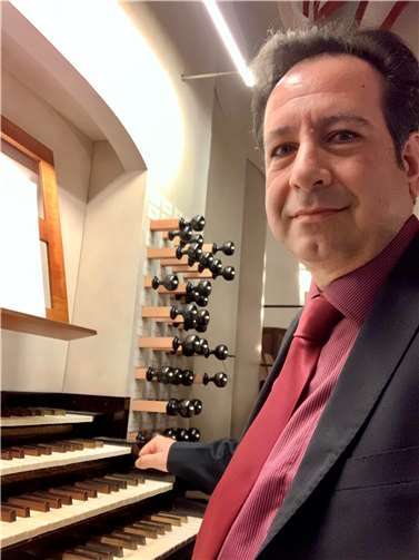 Salvatore Pronesti der Organist des Pantheon in Rom.  Foto: privat