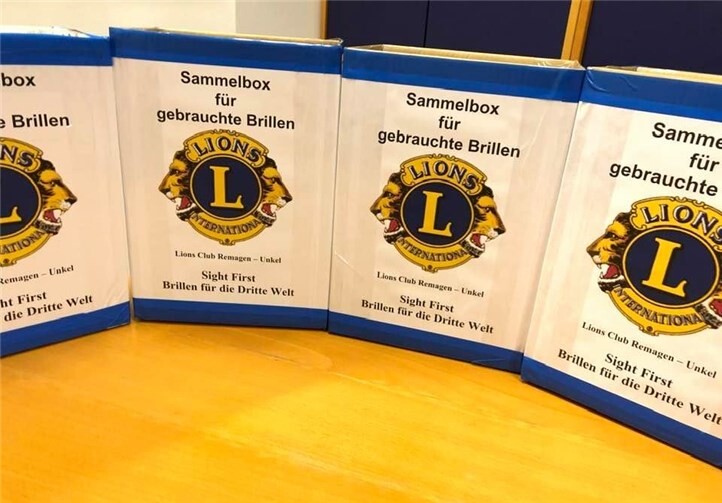 Sammelboxen der Spendenaktion „Lichtblicke“.Foto: privat