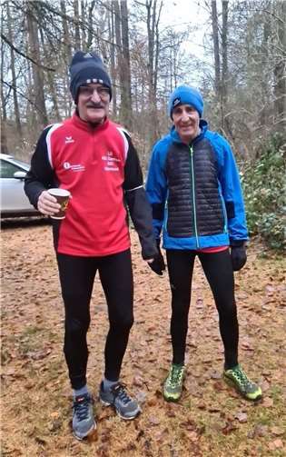 Sammelten Kilometer von 1450 m bis 8.000 m bei der WLS ín Bell: R. Gotto / R.Hohl/ M.Berke.