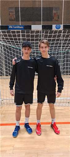 Sandro Mohr und Yannik Alt. Foto: privat