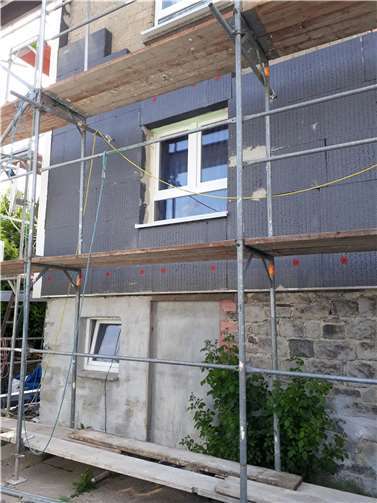 Sanierung eines Wohnhauses. Quelle:Kreiswerke Cochem-Zell