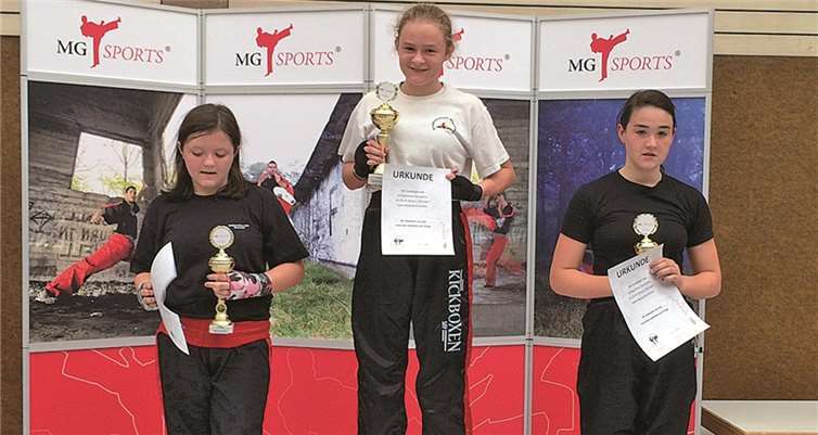 Sarah Liegmann erkämpfte sich einen ersten Platz in ihrer Gruppe. privat