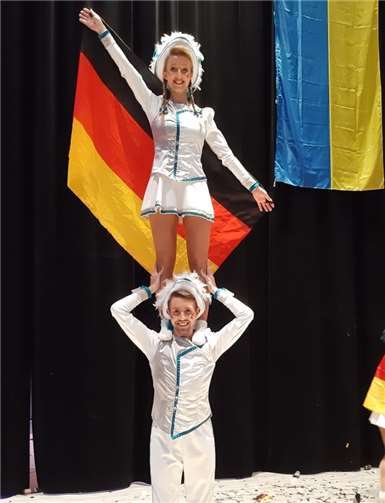 Sarah und Calvin konnten die Jury überzeugen: Sie sind Deutsche Meister in ihrer Disziplin.