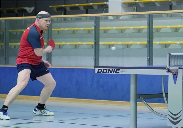 Sascha Haselbauer (Foto) sichert gegen Drescher und Powelz zwei Punkte am oberen Paarkreuz. Foto: Privat