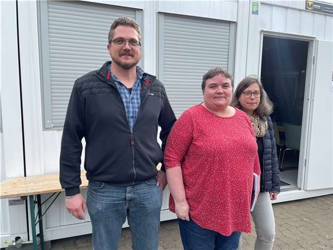 Flutschutz: Altenburg bekommt keinen Damm Sascha Meyer, Anita Bongard und Daniela Paffenholz möchten den Hochwasserschutz im Ort voranbringen. Foto: ROB