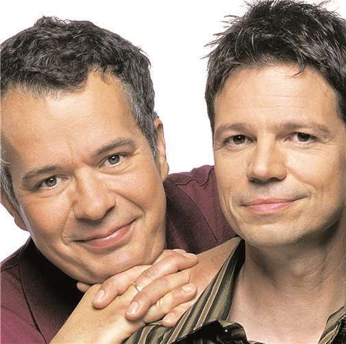 Sascha Zeus (links) und Michael Wirbitzky sind als Morningshow-Moderatoren von SWR 3 Kult geworden.SWR 3