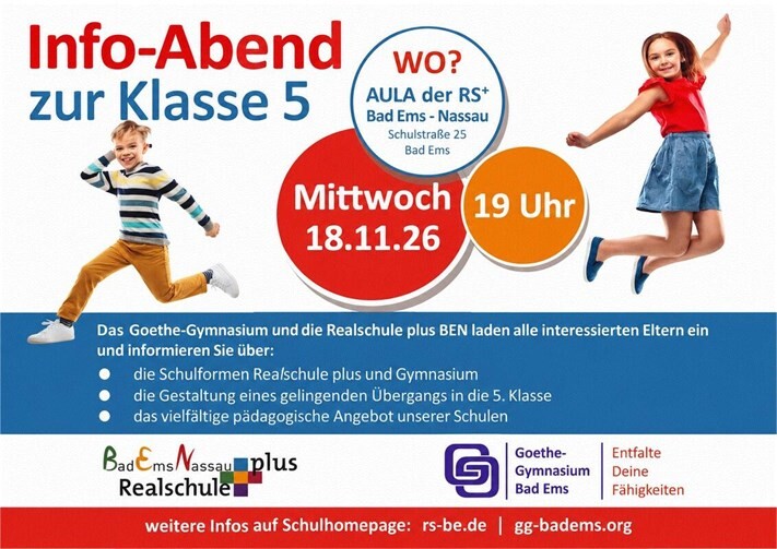 Save the Date: Herzliche Einladung zum Info-Abend