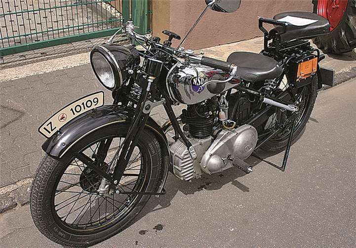 Schätze auf zwei Rädern waren auch mit dabei.