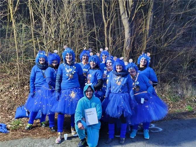 Schalkenbach vor dem Lichterzug Fidele Möhnen Kempenich e.V.