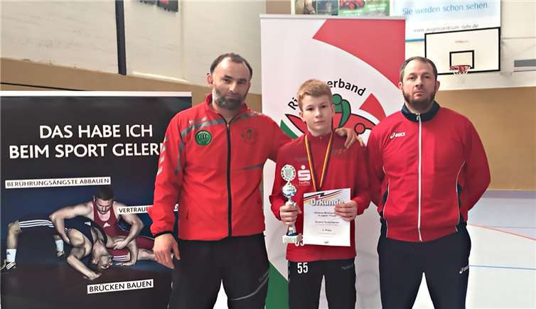 Schamil Suleymanow belegte bei den Deutschen Meisterschaften in Herdecke den dritten Platz. privat