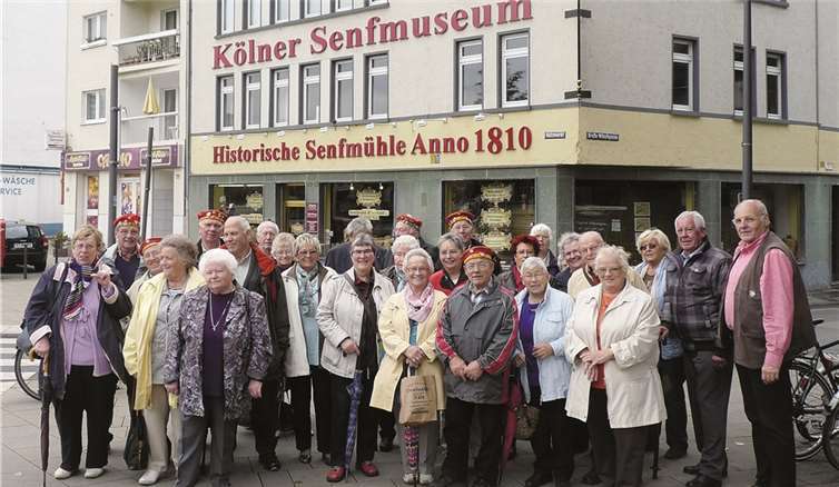Scharfes und Würziges gab es in der Senfmühle als Kontrastprogramm zum Schokoladenmuseum.  Privat