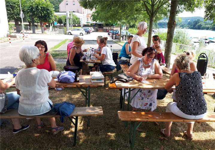 Schattenplätze waren sehr beliebt.privat