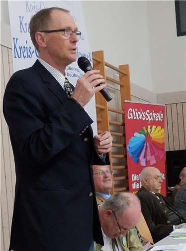 Schatzmeister Leo Kröll vermittelte seinen Jahresbericht.