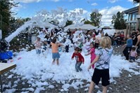 Funken Kinder-Fest in Neuwied begeistert mit großer Schaumparty und Familienprogramm