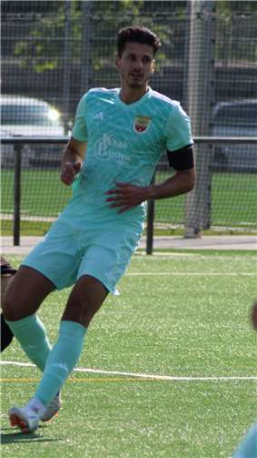 Schiar Mohamed traf in Bad Breisig gleich fünffach.  Foto: Falko Schlich