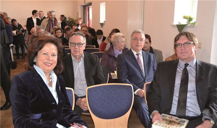 Schirmherrin Ilka Freifrau von Boeslager (l.) und Landrat Sebastian Schuster. WEIGERT