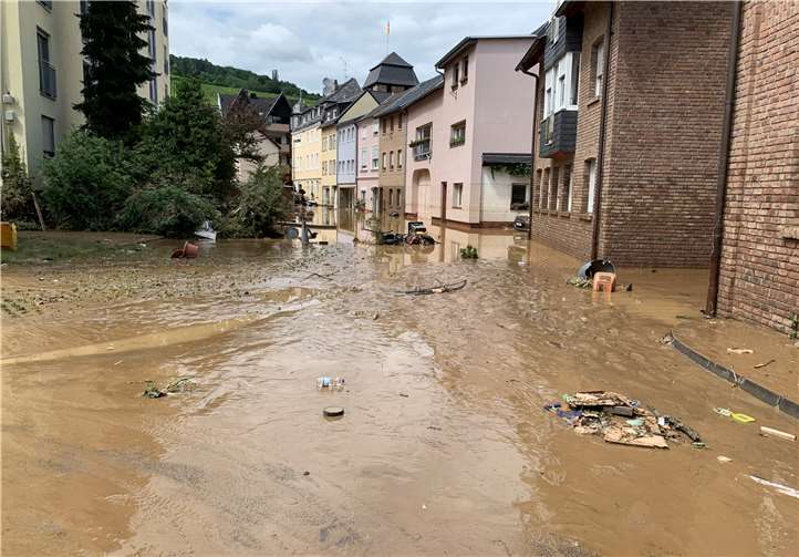 Schlamm in der Ahrhut letzte Woche. Foto: ROB