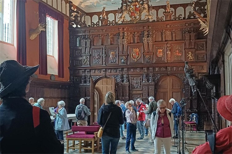 Schloss Knole in Sevenoaks aus elisabethanischer Zeit