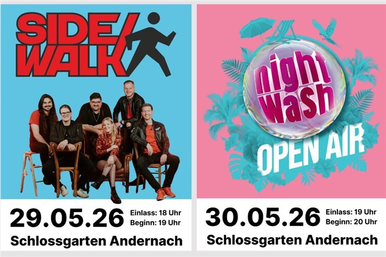 Schlossgarten Open-Air im Mai