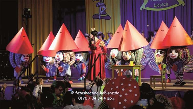 Schneewittchen und ihre Zwerge.