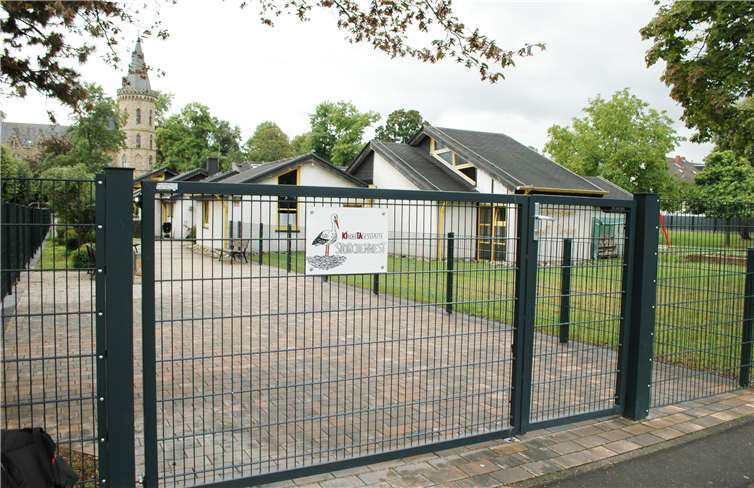 Schock für die Kommunalpolitik: Die Kindertagesstätte Storchennest hat einen Sanierungsbedarf von 1,1 Millionen Euro.Foto: BL