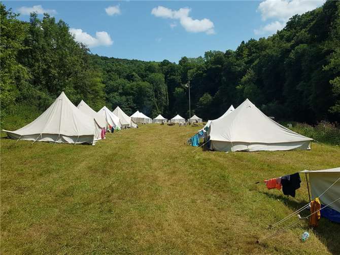 Schöne und spannende Tage in einer tollen Gemeinschaft erlebten die Mädchen und Jungen im Zeltlager.