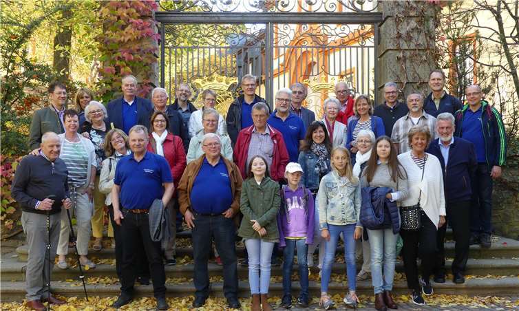 Schönes Herbstwetter ließ Hachenburg und die Gesichter der Mendelssohn-Familie erstrahlen. Privat
