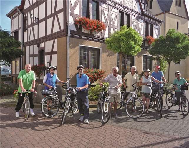 Schönes Sommerwetter bot einen geeigneten Rahmen für die Halbtagstour. privat