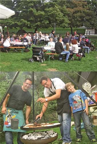 Schönes Wetter und tolle Stimmung beim Familientag der Kita Stromberg. privat