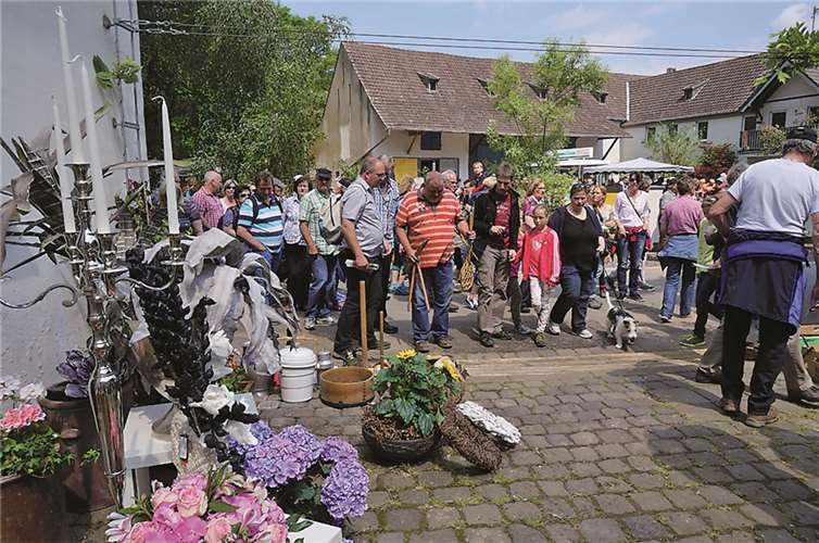 Schönes für Haus und Garten lockte zum Kauf.