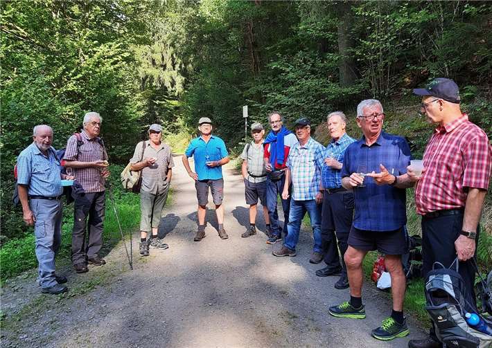 Schönstes Wetter bei der entspannten Rast im Kaulenbachtal. Foto: priva