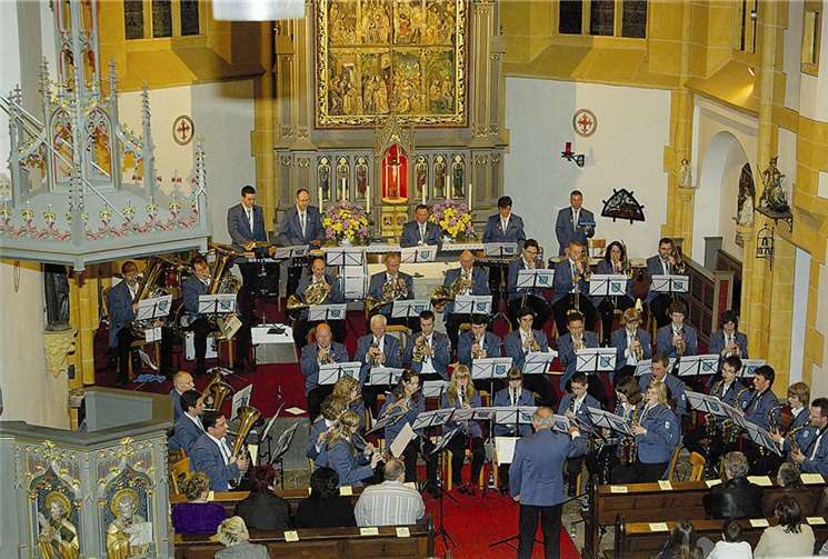 Schon das erste Kirchenkonzert des Musikvereins im März 2010 war ein voller Erfolg. Privat