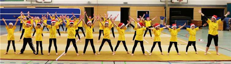 Schon die Kleinen zeigten ihr Können.Privat