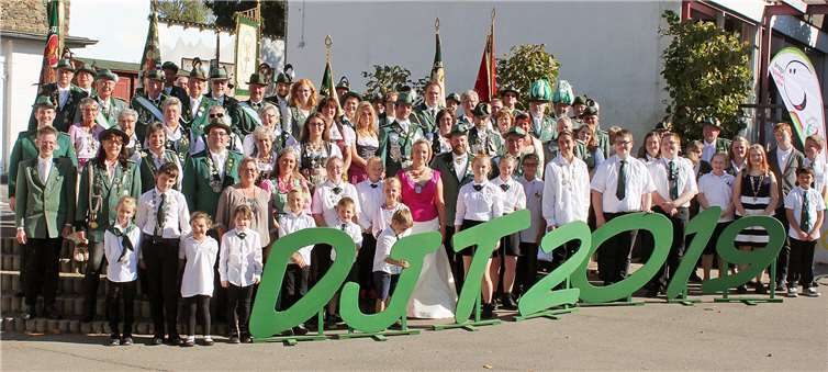 Schon jetzt freuen sich die Teilnehmer des Bezirksschützenfest es in Villiprott auf den Diözesanjungschützentag 2019 in Adendorf.JOST