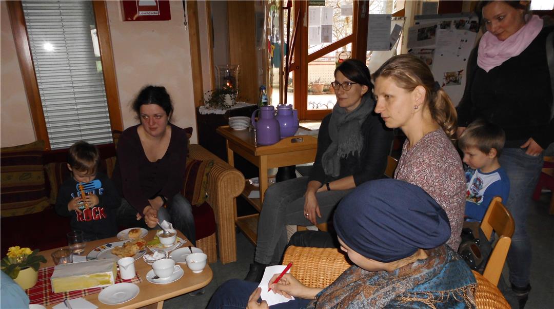 Austausch in gemütlicher Runde