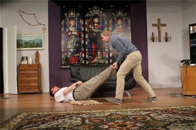 Schubkarre Hermann un d Robert.