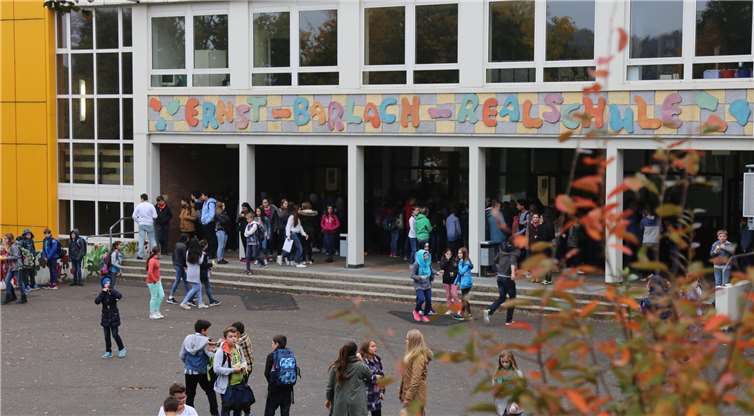 Schüler der Klassenstufe 4 und ihre Eltern können sich am 2. Dezember über die Ernst-Barlach-Realschule plus informieren.privat