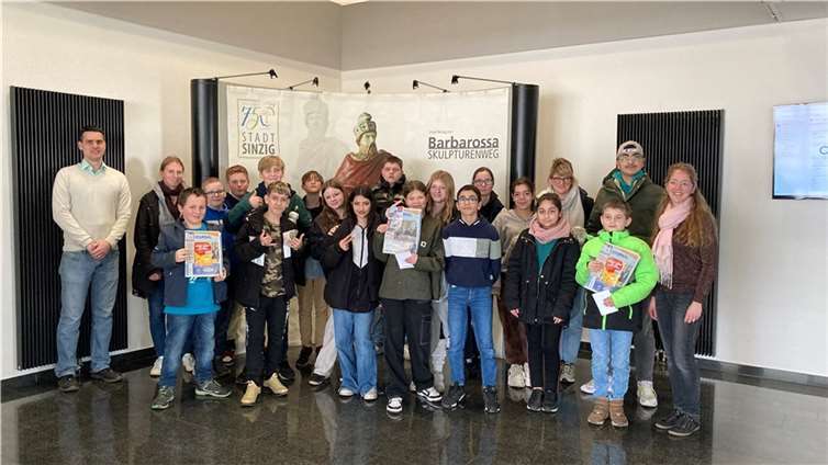 Schülerinnen und Schüler der Janusz-Korczak-Schule besuchten das Krupp Medienzentrum.  Foto: CF