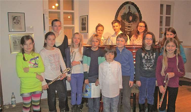 Schülerinnen und Schüler der Kreismusikschule präsentierten sich einem begeisterten Publikum in Bassenheim. privat