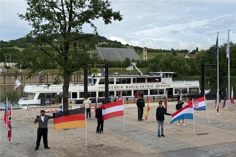 Schülerinnen und Schüler in Nancy.