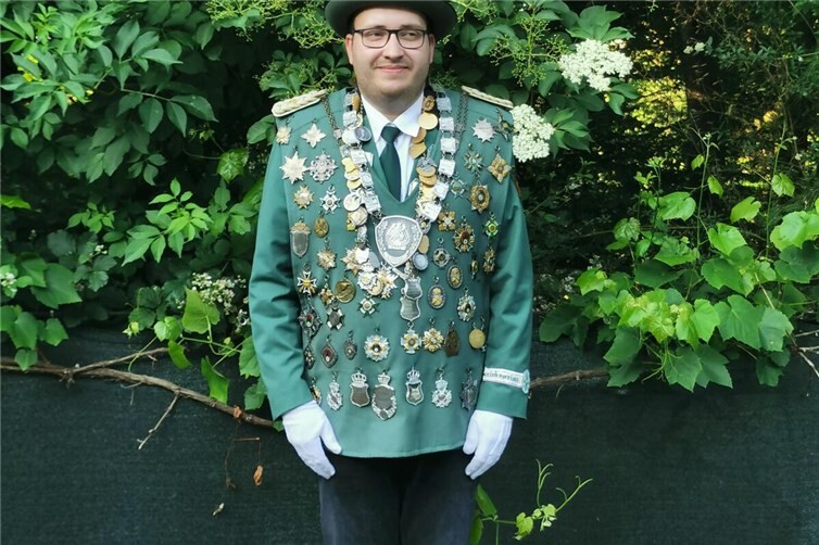 Schützen- und Scheibenkönig Christoph Stein