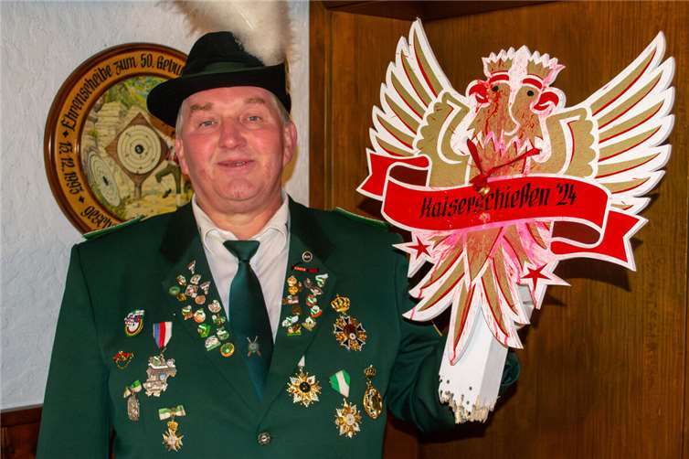Schützenkaiser Udo Nies.
