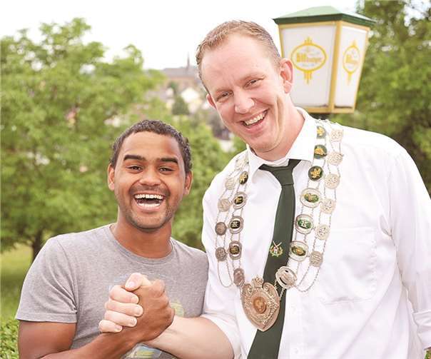 Schützenkaiser und Bürgerkönig stellen ihr Amt zur Verfügung.  Privat