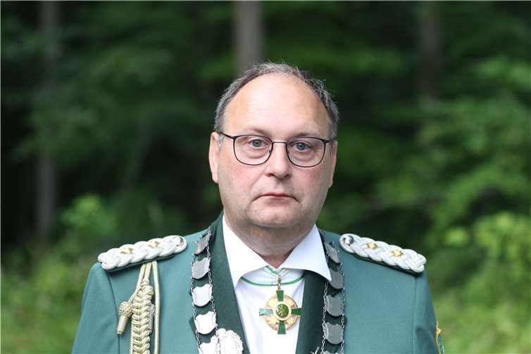 Schützenkönig Alfred Degen.