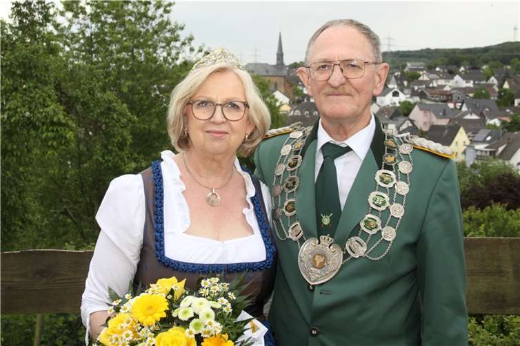 Schützenkönig Johann Kappl mit Ehefrau Monika. Foto: privat