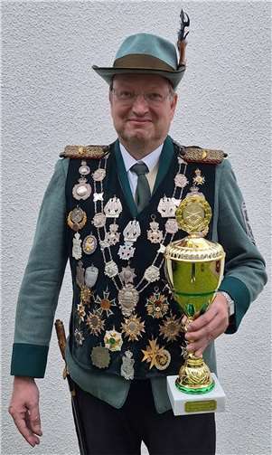 Schützenkönig Stephan Bode. Foto: privat