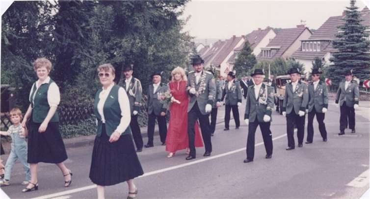 Schützenumzug 1984.